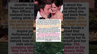 Jennifer Garner Reveals Why She Panicked After Ben Affleck Divorce