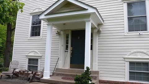 Whitmer Portico Build