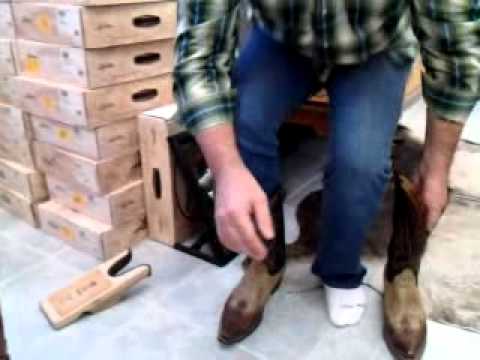 How to put boots on - YouTube
