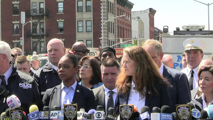 Watch as NYPD Executives and City and State Officials provide an update on the shooting incident in