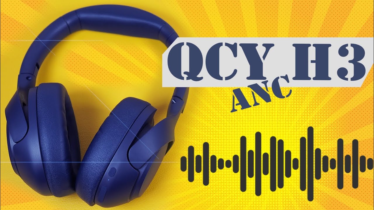 QCY H3 Hybrid ANC Wireless Headphones - Extreme Gadgets