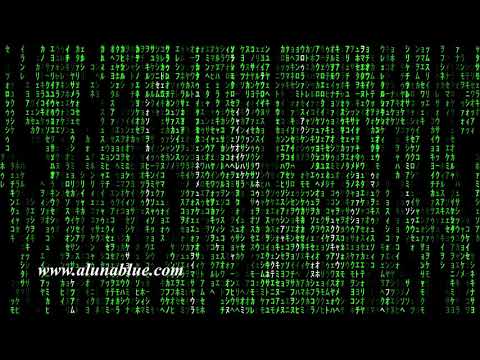 Streaming Data Matrix 002 HD Stock Video