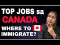 JOB OPPORTUNITIES IN CANADA | BEST PROVINCES