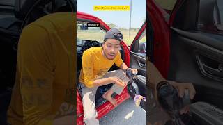 Akele car chlane chla gya 😂🔥 l Indian family #shorts #comedy #car #youtubeshorts #shortsfeed