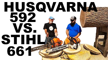 STIHL MS 661 C-M vs. Husqvarna 592 XP Comparison