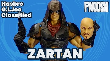 G.I.Joe Zartan Cobra Dreadnoks Hasbro Classified Series Wave 3 Action Figure Review