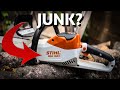 Are Battery Chainsaws the Future? Trying the STIHL MSA 140c Battery Chainsaw