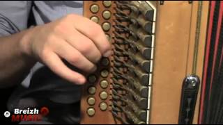 Exercices de triples à l'accordéon diatonique chords