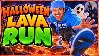 Halloween Lava Run! 🟧 Epic Halloween Brain Break screenshot 3