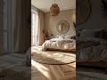 Bedrooms in Japandi • Wabi-Sabi • Scandinavian Style with Different Color Palettes