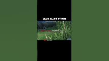 ☠️ONE SHOT CHOU (MCL FINAL) full video below the video #mlbb #chou #choou
