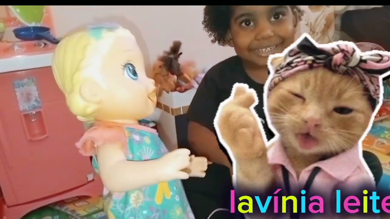 Lanchinhos especiais! Lavínia Leite e a Baby alive indo visitar a vovó 👵🍼