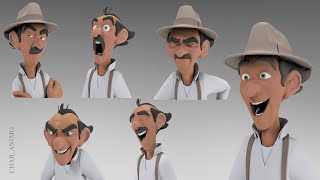 Facial Expression Maya Artist Charanimo