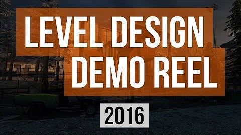 Level Design Demo Reel 2016