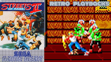 Streets of Rage 2/ Sega Game Gear