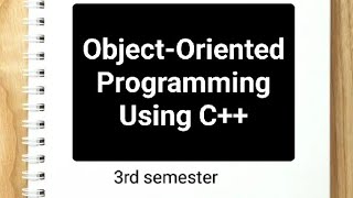 Unit 5 || Object Oriented Programming Using C++ ||MSU || BCA 3rd Semester |BCA Notes| BCA Wala Tyagi