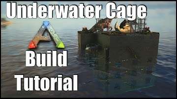 Ark: SE - Underwater Taming Cage! Raft Building Guide | Tips & Tricks!