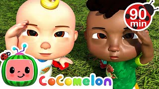 Heroes to the Rescue 🦸🏻‍♂️  | CoComelon 🍉 | 🔤 Subtitled Sing Along Songs 🔤 | Cartoons for Kids