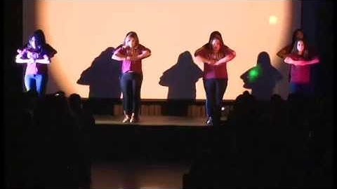 LTA Tau Chapter 5th Yard Show Salute