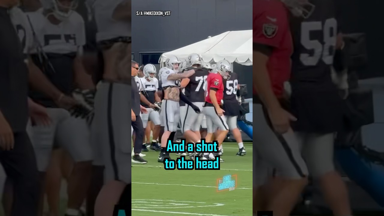 Kirk Cousins & Maxx Crosby FOUGHT at training camp?!