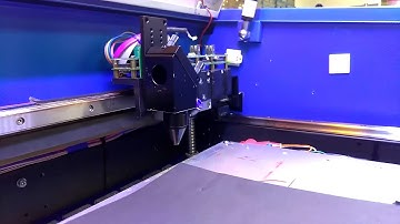 Hyrel3D: Cutting Nylon Mesh with CO2 Laser on a Hydra