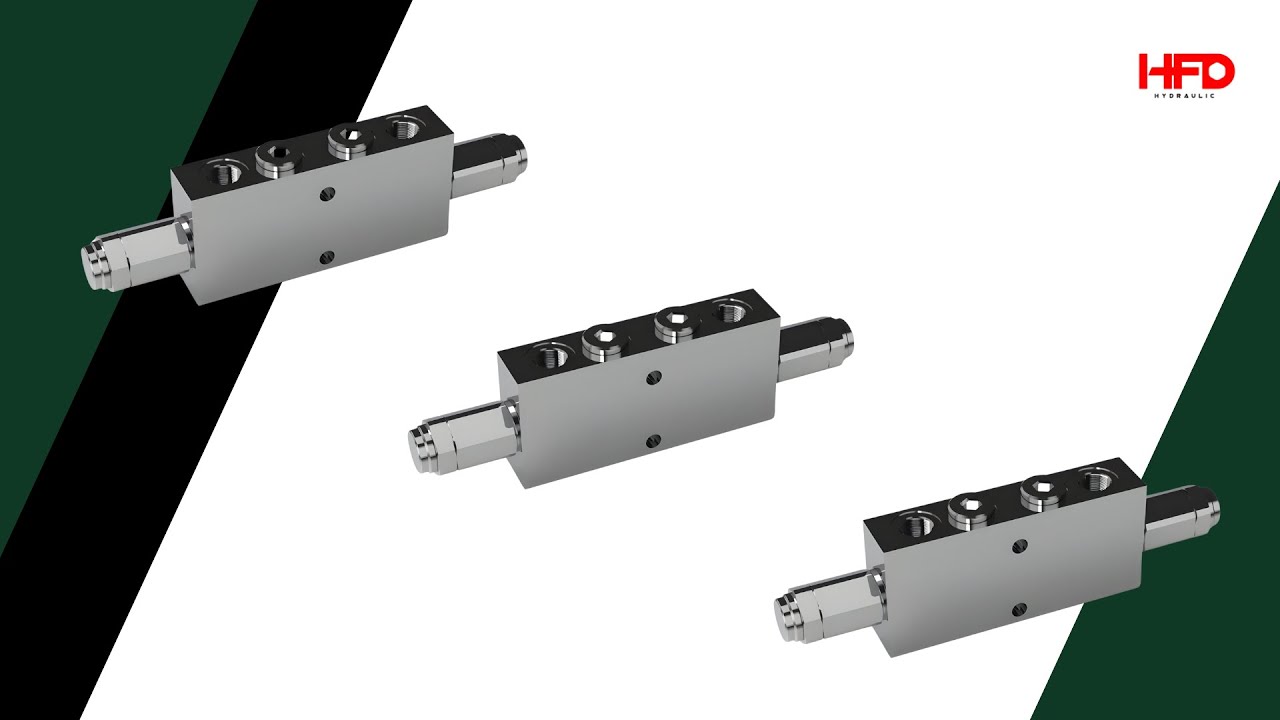 DOUBLE ACTING LOAD SENSITIVE COUNTERBALANCE VALVE – VODL | HFD Hydraulic