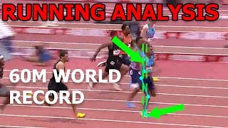 Беговой анализ: побитие мирового рекорда на дистанции 60 метров (Кристиан Коулман)