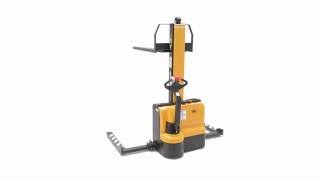 SNM Narrow Mast Stackers with Powered Drive and Powered Lift