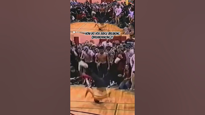 How do you judge #breaking (#breakdancing) at the #Olympics?