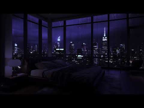 Urban Rain Sounds: 🌧️💧 Soft Rain Covering the City Until Sunrise