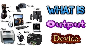 what is Output Devices of Computer And how its Work? Hindi Urdu