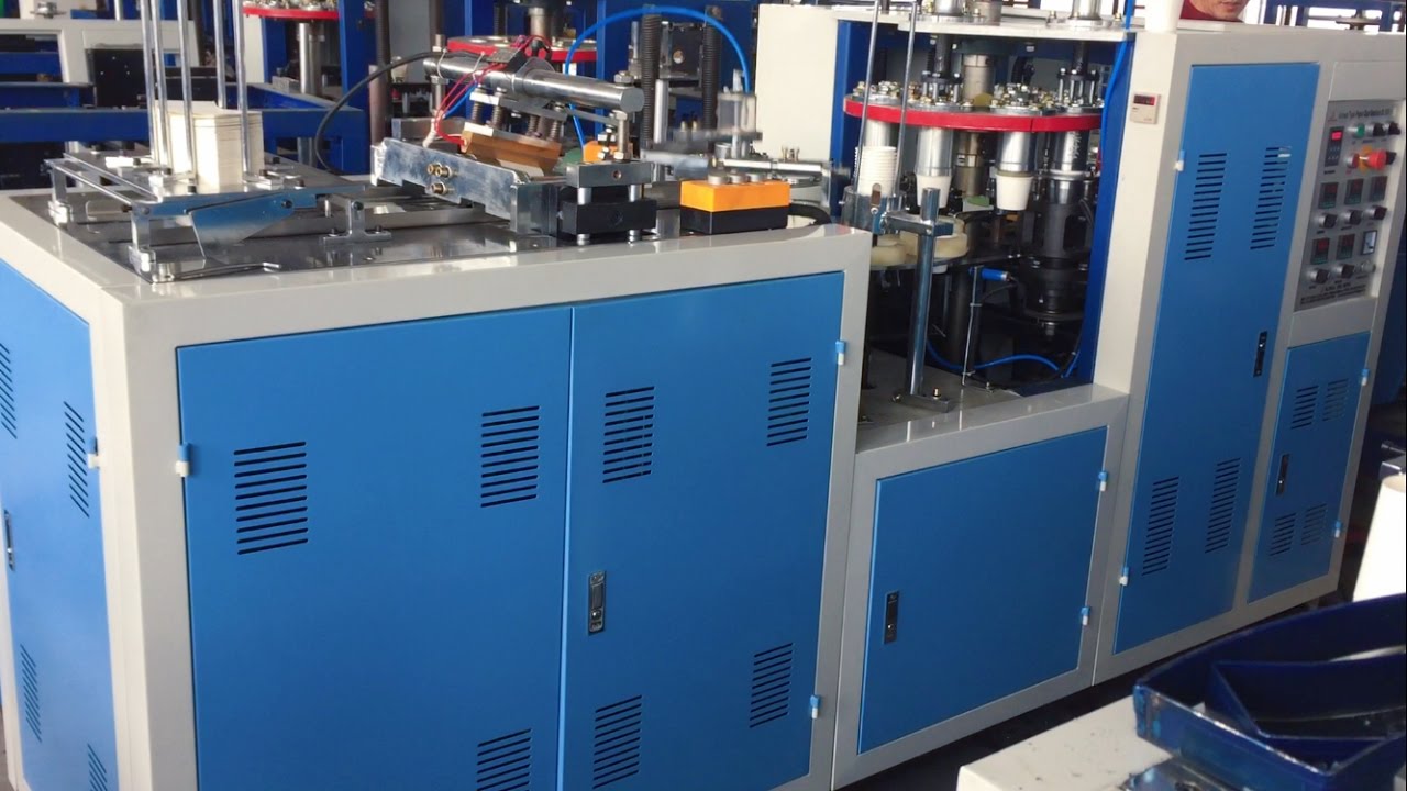 MGQ12 COFFEE CUP MAKING MACHINE INDIA YouTube