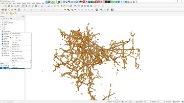 Converting csv file in to shape file in QGIS