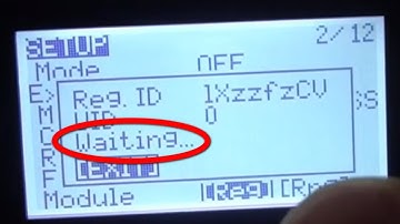 Reg Failure, "Waiting" (Read the description! - Frsky R9M Lite Pro, R9 MM-OTA)