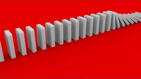 Blender-Tutorial Domino-Effekt