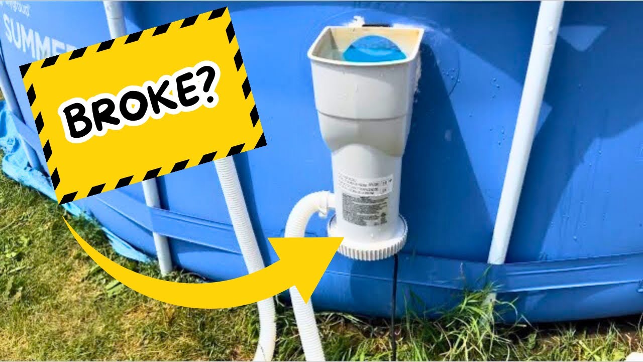 SFX1000 SkimmerPlus pool filter broken? YouTube