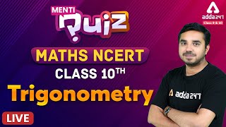 Class 10 Maths Chapter 8 Menti Quiz | Trigonometry Class 10 Menti | NCERT Maths