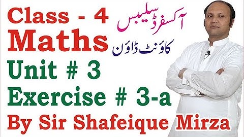 MATH || CLASS FOUR (4) || EXERCISE 3-a || FRACTIONS || OXFORD COUNTDOWN SERIES || LEARN MATH || AGS