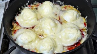 Mehl, Wasser und Öl   leckeres Abendessen in 5 Minuten! # 55