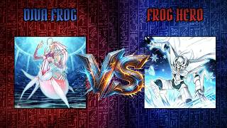 Roghnach(Diva Frog) vs Jhon Frog(Frog Hero) | Yugioh Edison Format | Dueling Book