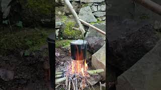 Bushcraft pot hanger