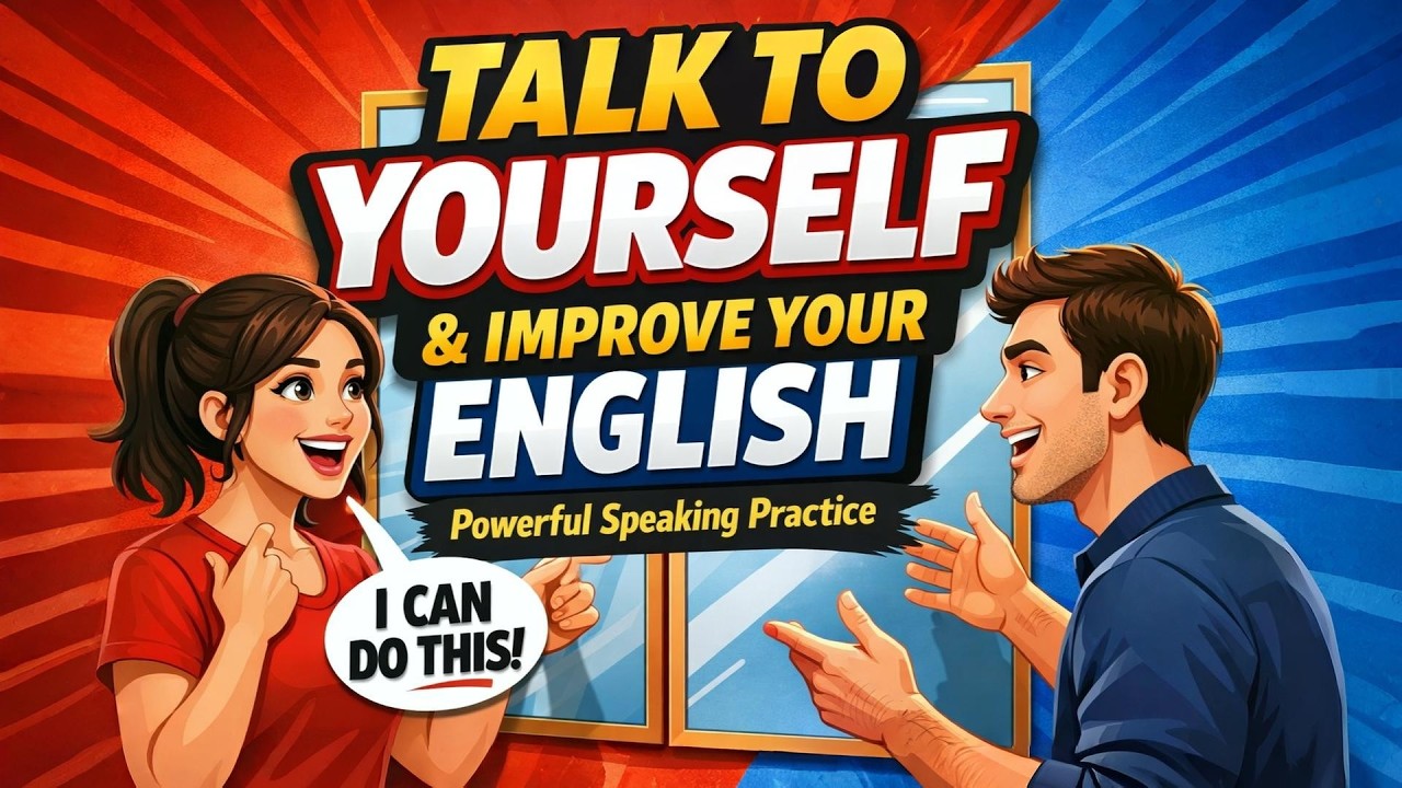 Talk to Yourself and Improve Every Day Improve Your English - Learn ...