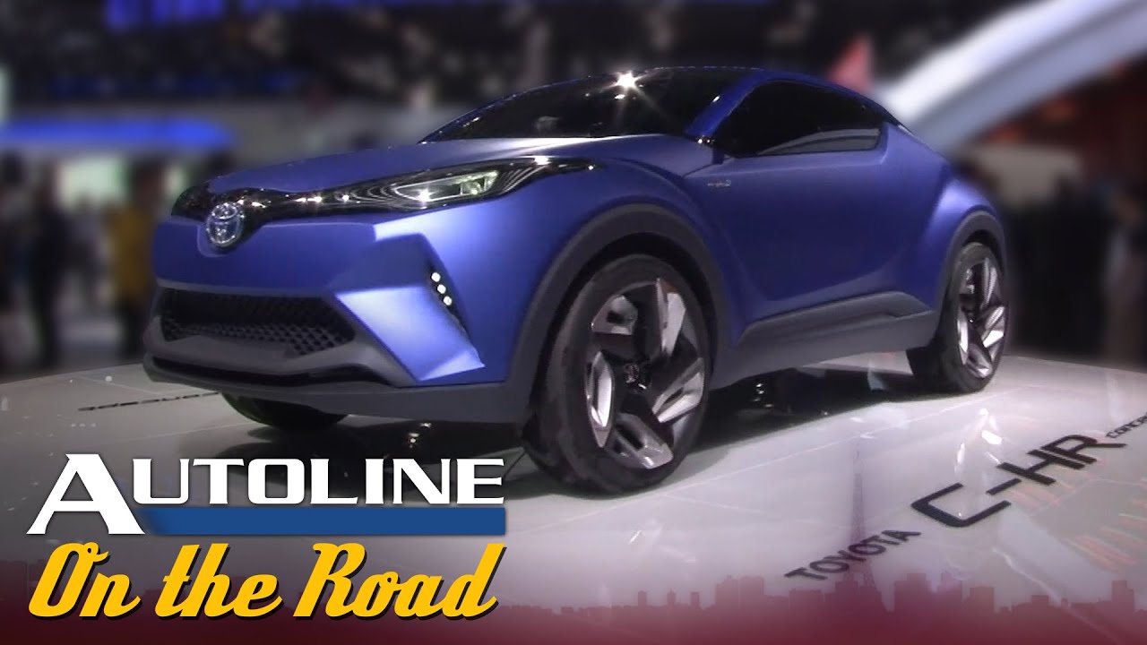 Toyota C-HR Crossover Coupe Previews Future Design Themes - Paris Motor Show 2014