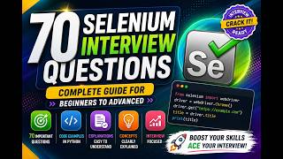 70 Selenium Interview Questions & Answers | Complete Selenium Interview Preparation