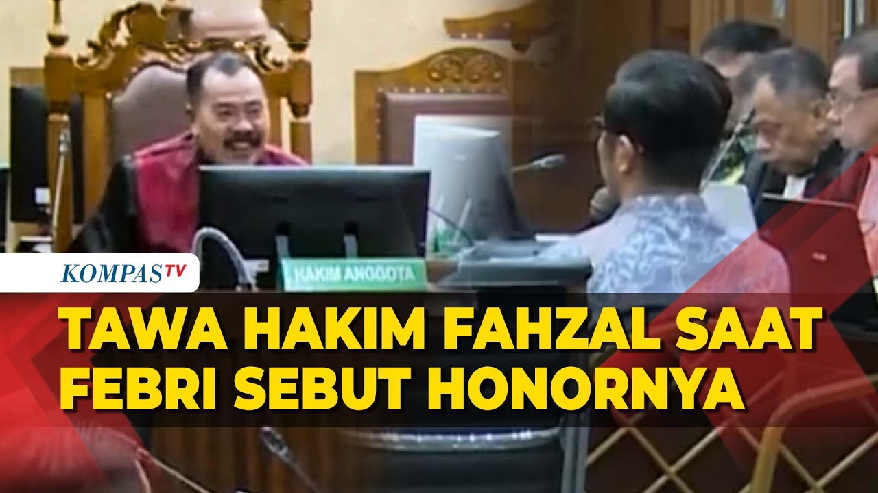 Tawa Hakim saat Febri Diansyah Sebut Honornya Rp800 Juta: Wajar lah Advokat Terima Itu