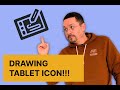 Let's Draw a Drawing Tablet Icon