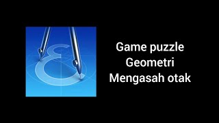 Game puzzle geometri yang dapat mengasah otak - Gameplay screenshot 4