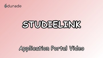Studielink - Application Portal Video