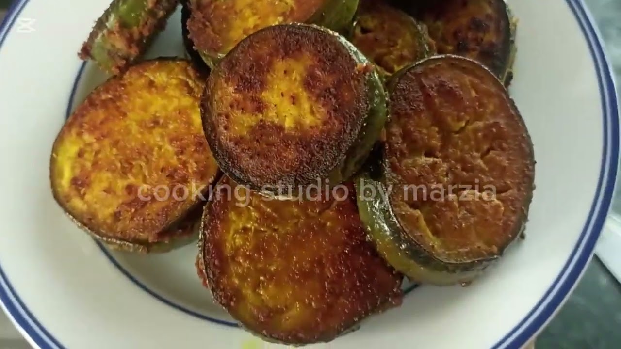 বাহারি স্বাদের  বেগুন ভাজা || Begun Vaja || Eggplant Fried ||  Bengali Eggplant Fry ||
