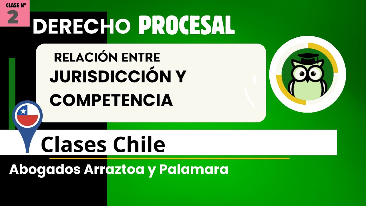 DIFERENCIA ENTRE⚖️JURISDICCIÓN Y COMPETENCIA 👩🏻‍⚖️ Clases de Derecho Chile 🇨🇱